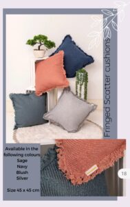 Sactter Cushions